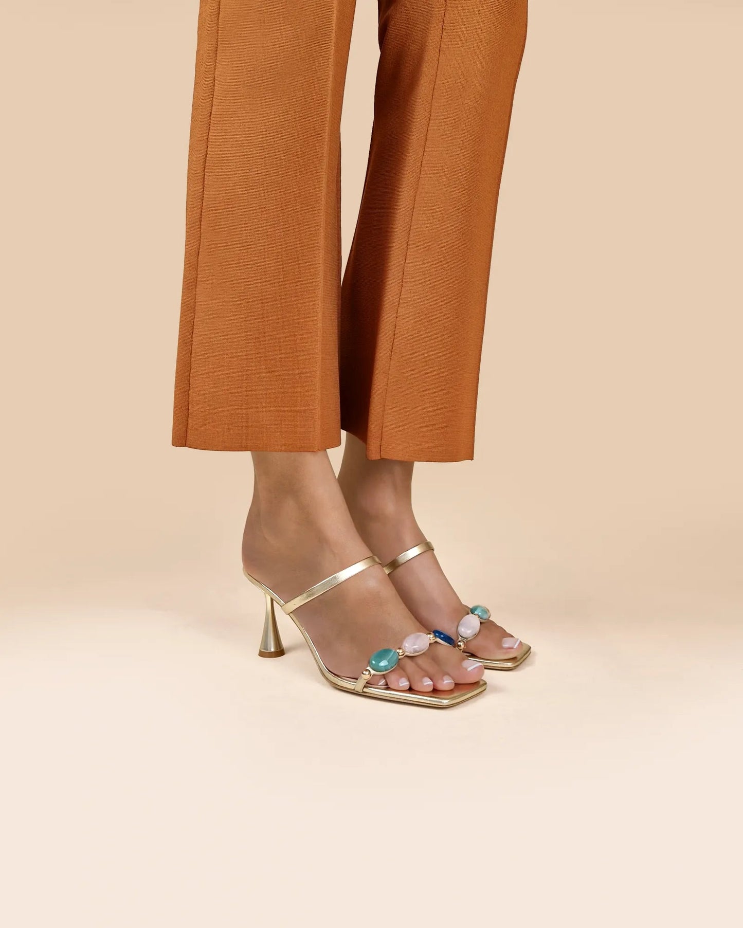 Naxos Embellished Sandals