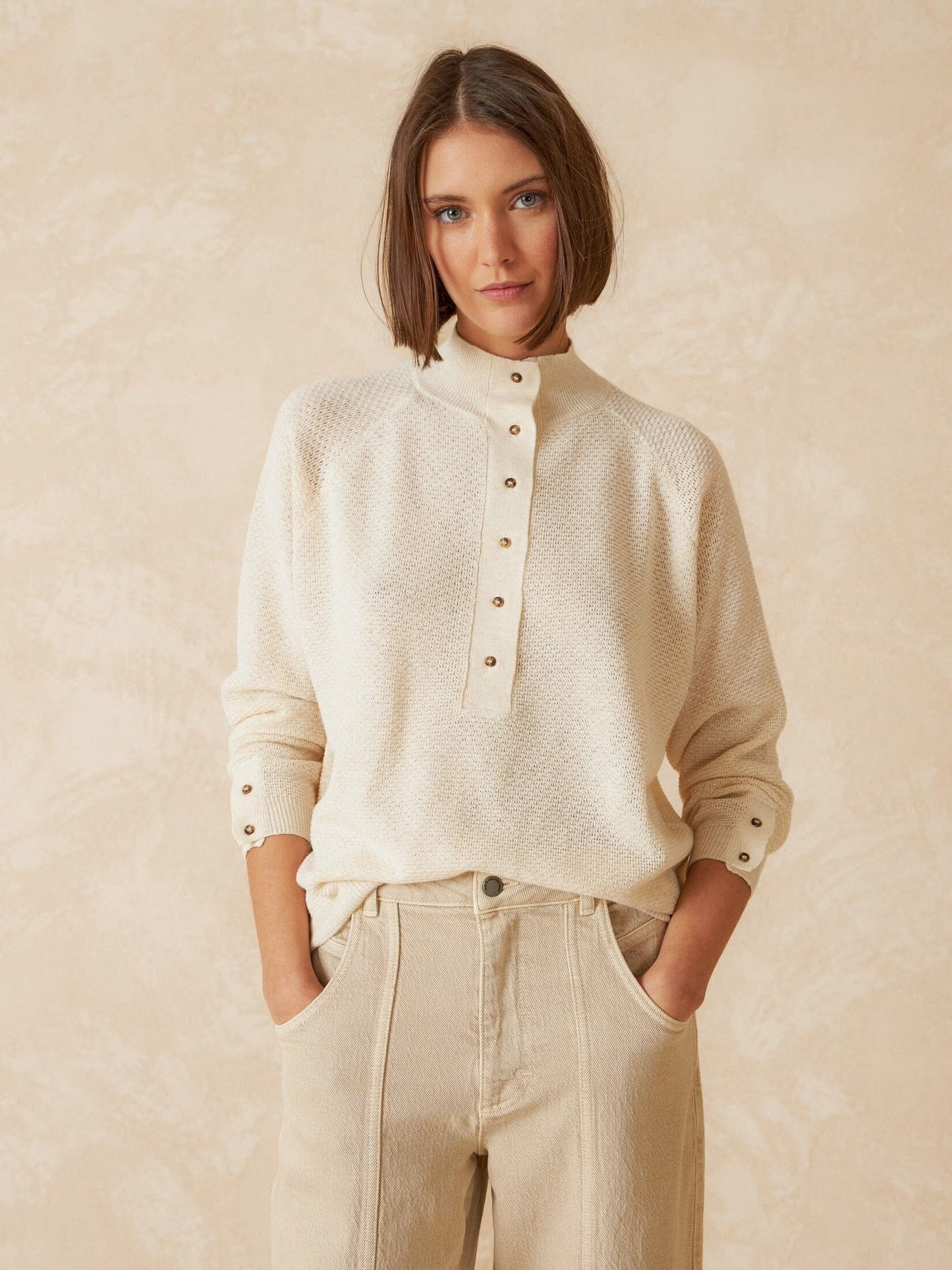 RICE SWEATER CREAM