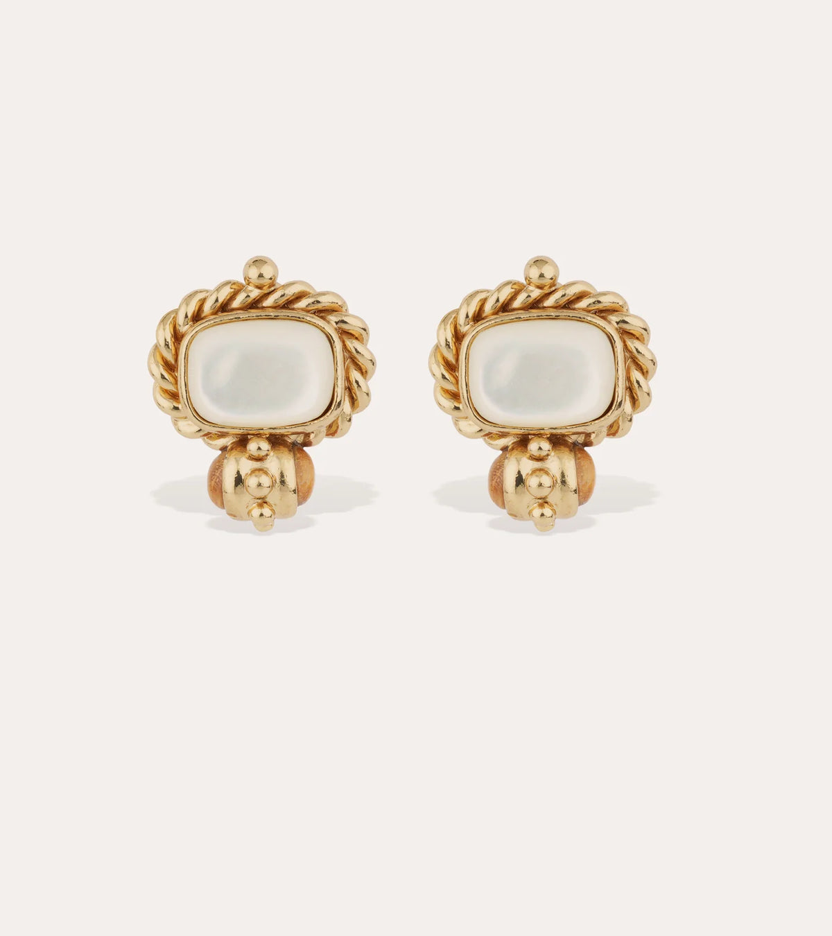 Amarante Pearl Earrings