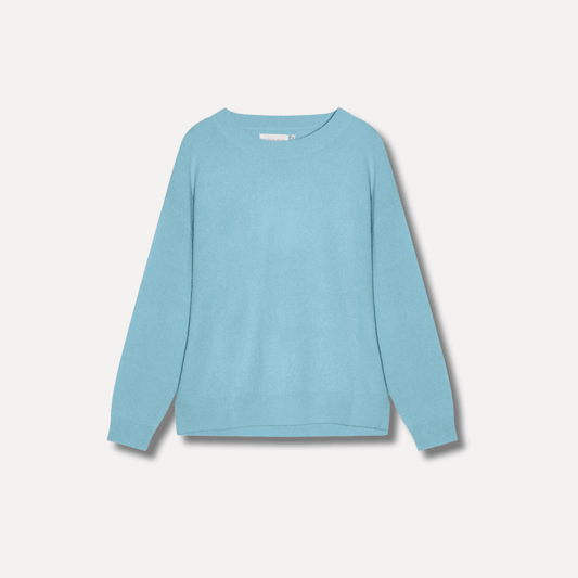 MAPOUPETTE CASHMERE SWEATER AQUA