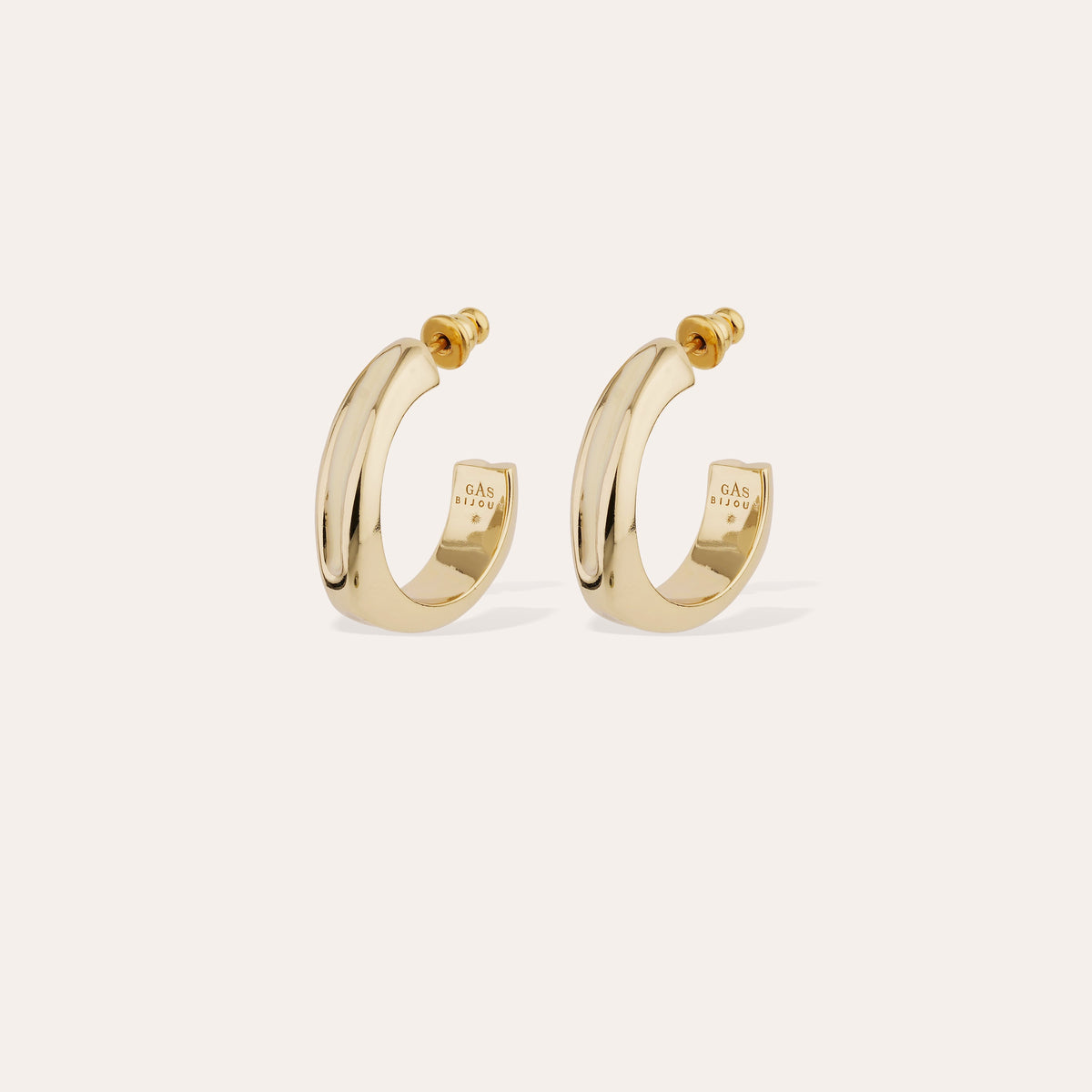 Suerte Hoop Earrings Ivory
