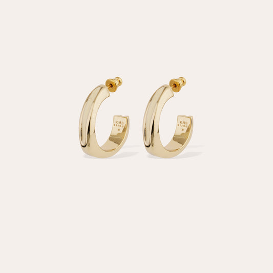 Suerte Hoop Earrings Ivory