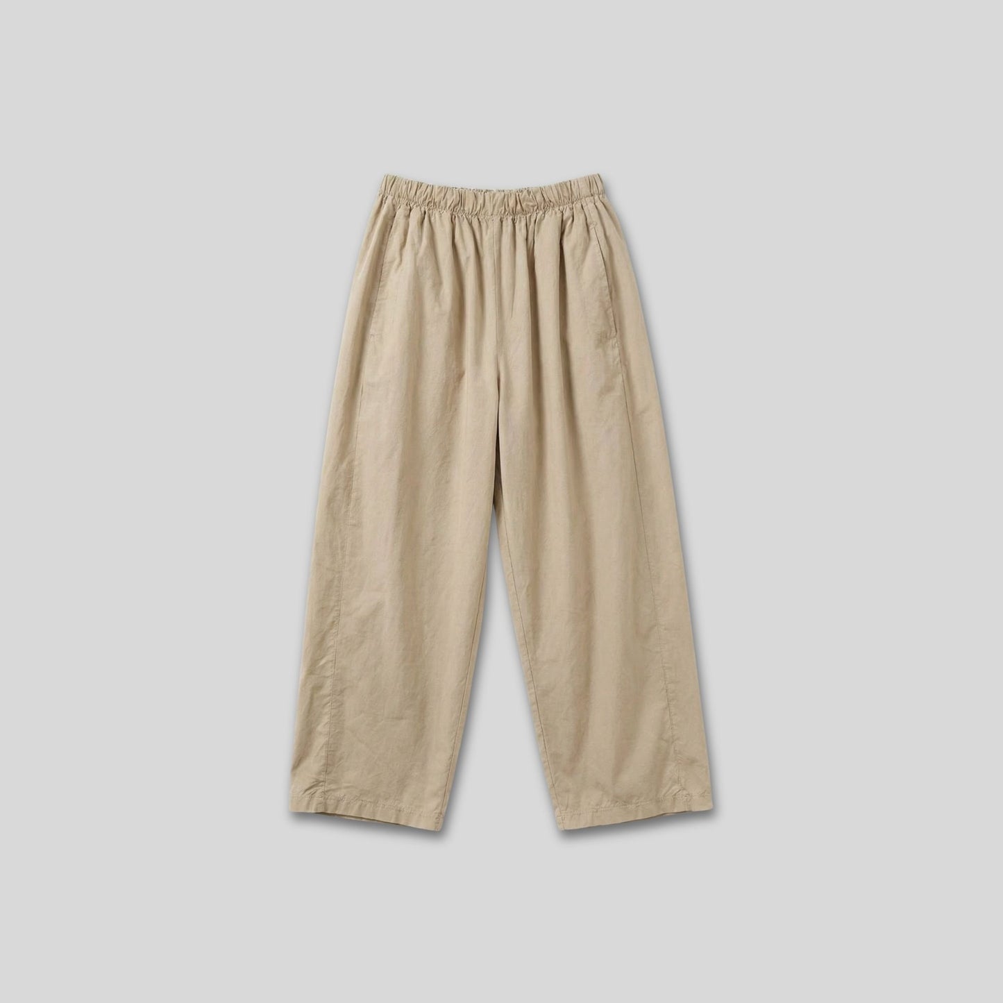 Alma Cotton Pants Beige