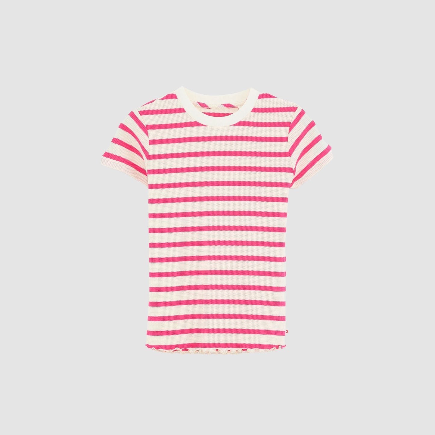 Aveli T-Shirt Pink Stripes