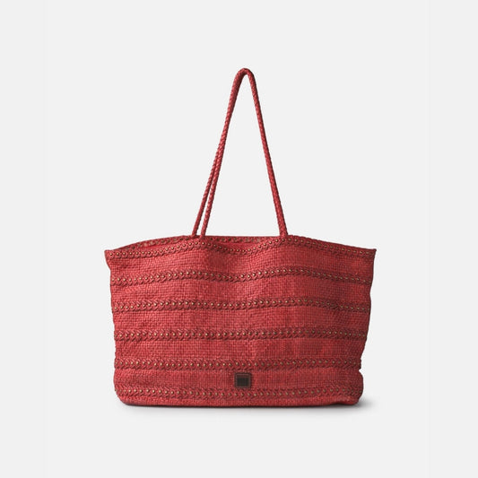 ETNA LARGE SHOPPING BAG RED