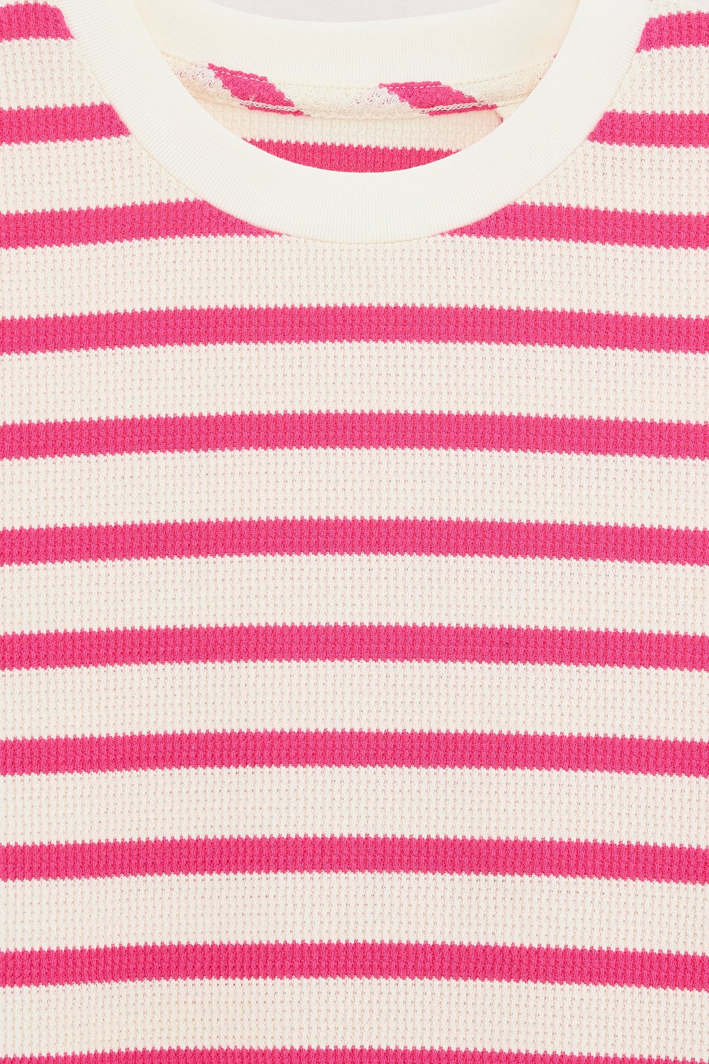Aveli T-Shirt Pink Stripes