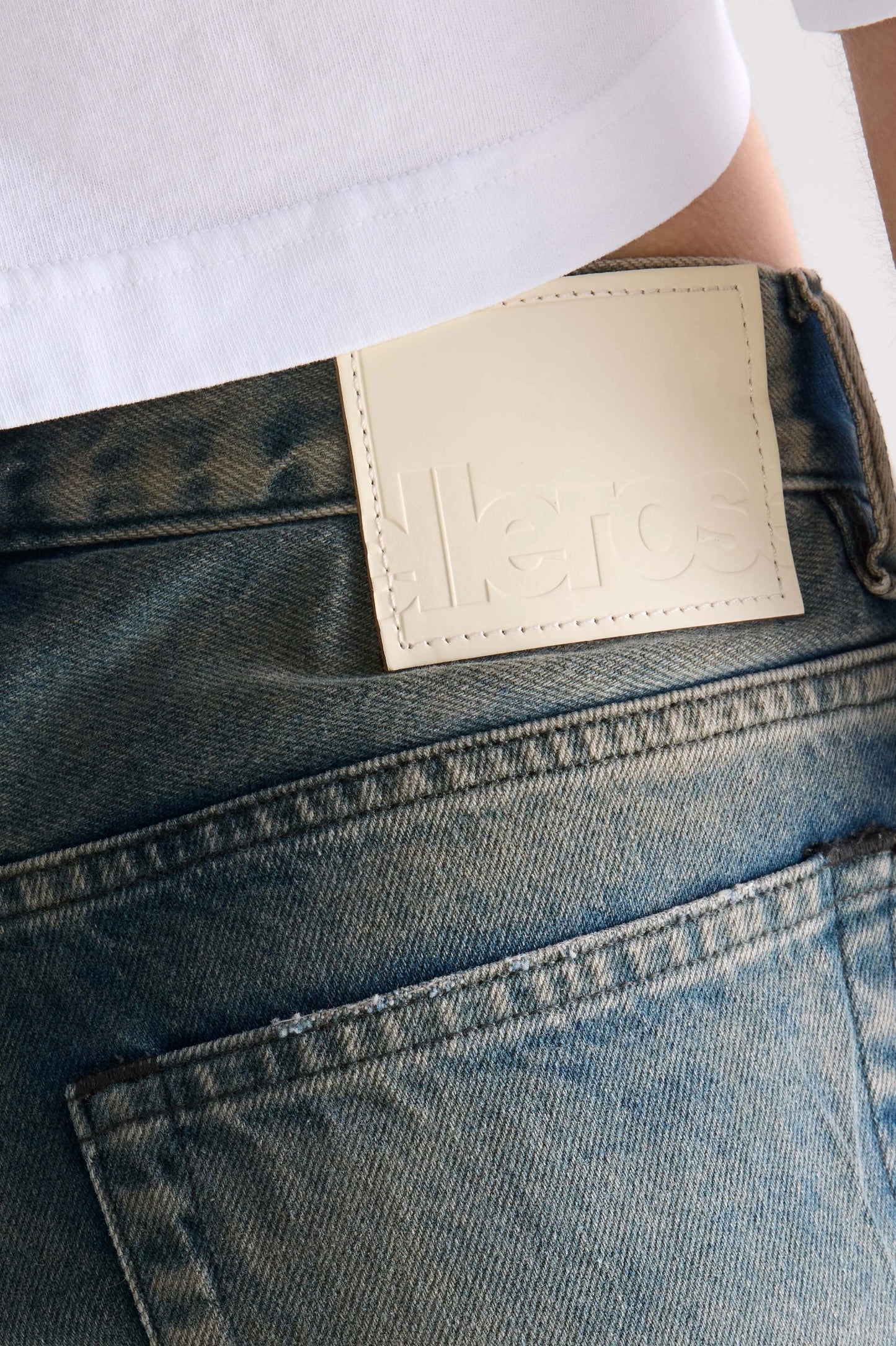 Kansas Wide Jeans Dusty Blue