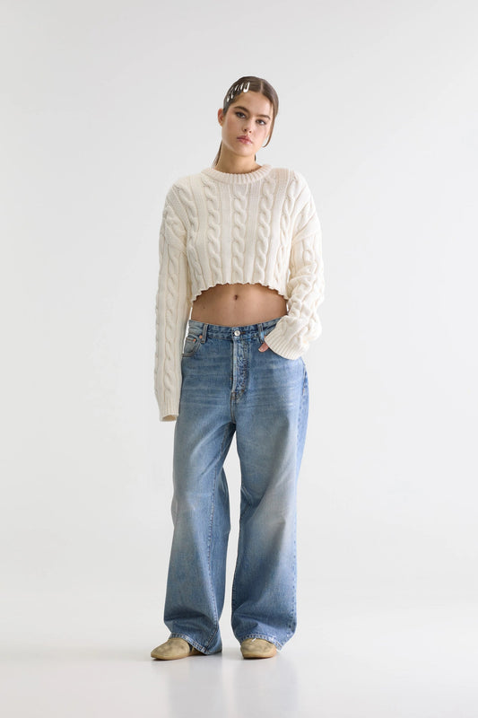 Paty Loose Jeans Opale Blue
