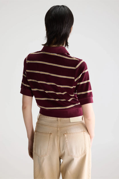 CRIXUS POLO BURGUNDY