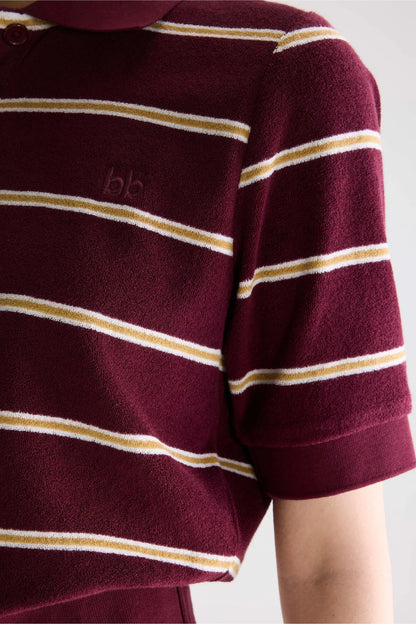CRIXUS POLO BURGUNDY