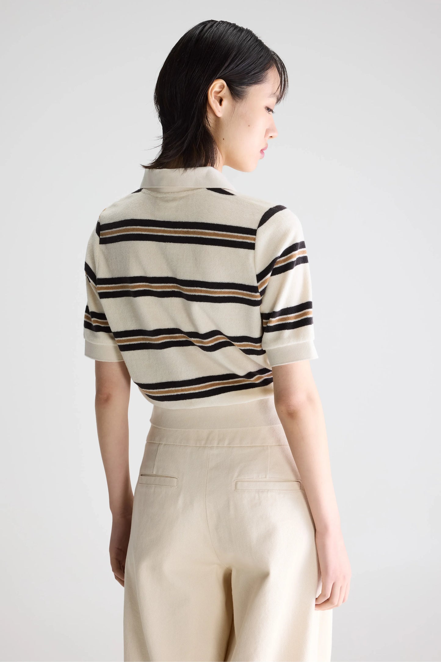 CRIXUS POLO OFFWHITE