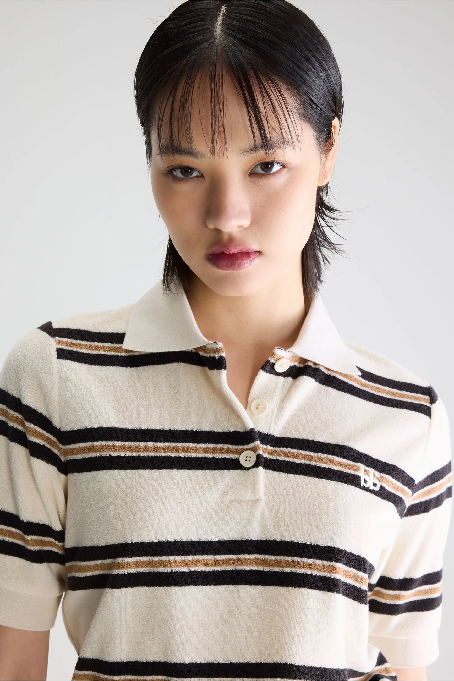 CRIXUS POLO OFFWHITE