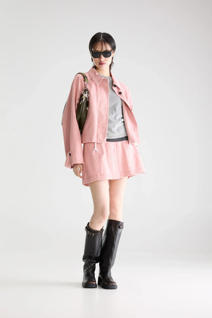 JESSY JACKET PINK DENIM