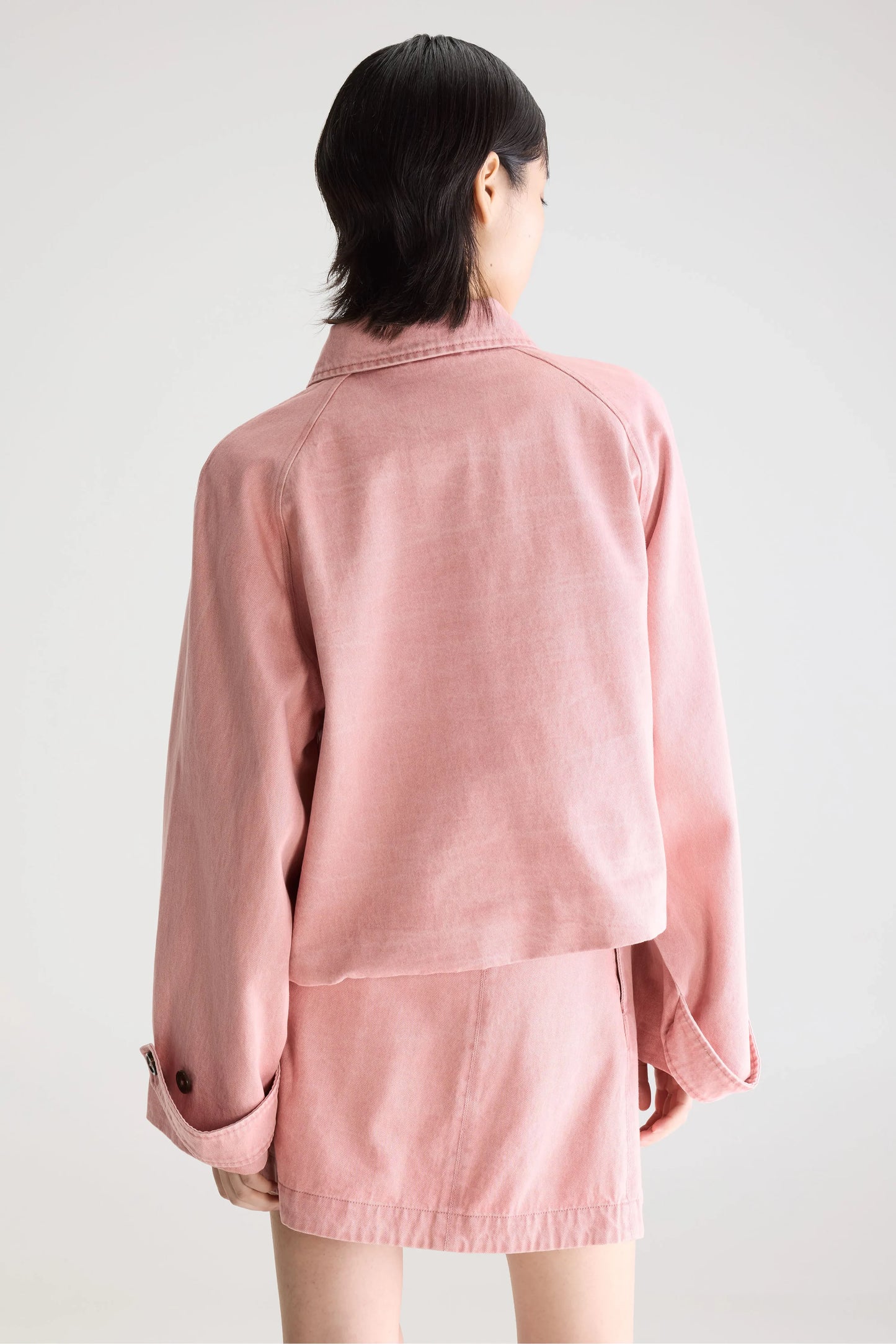 JESSY JACKET PINK DENIM