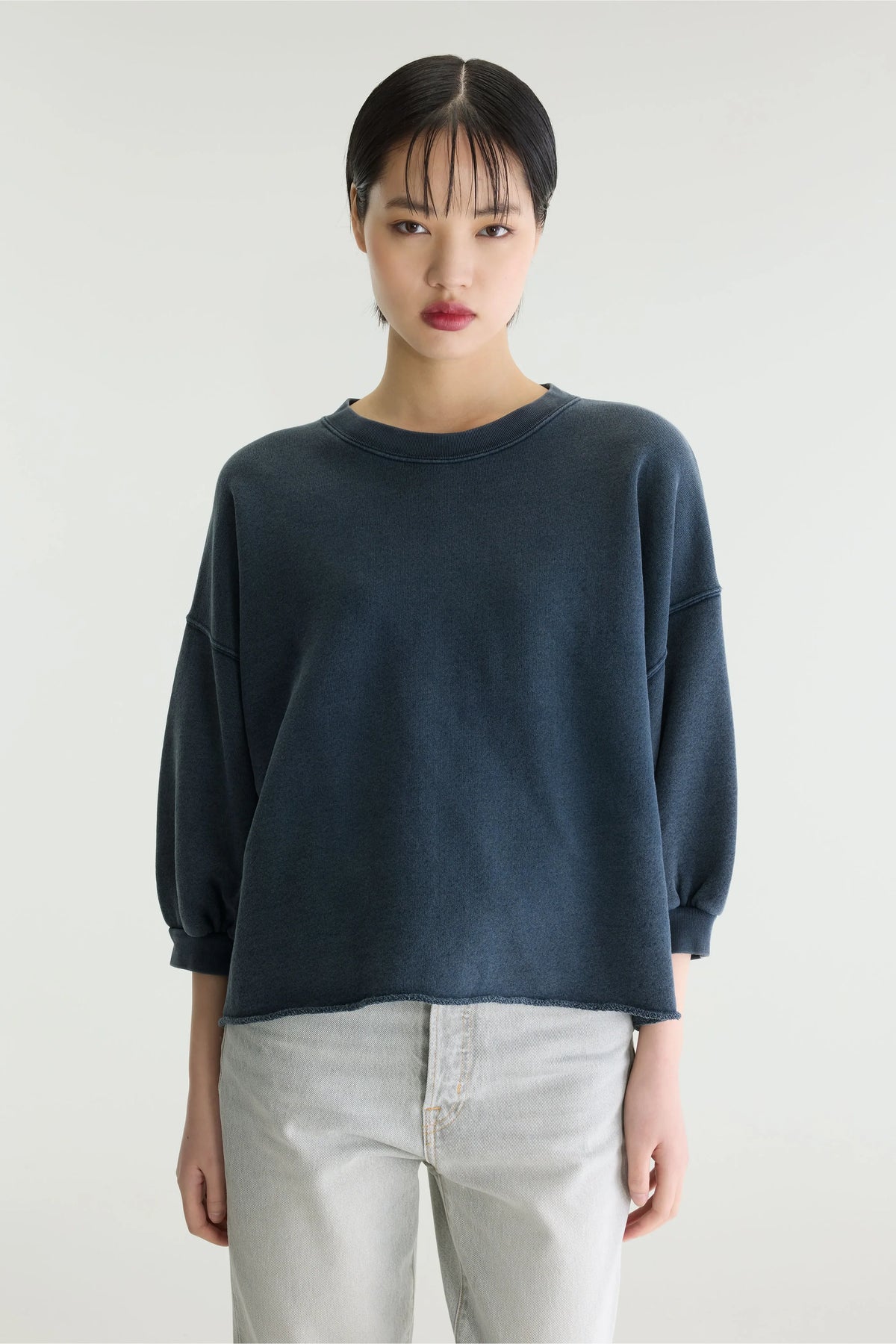Vicske Sweatshirt Dark Navy