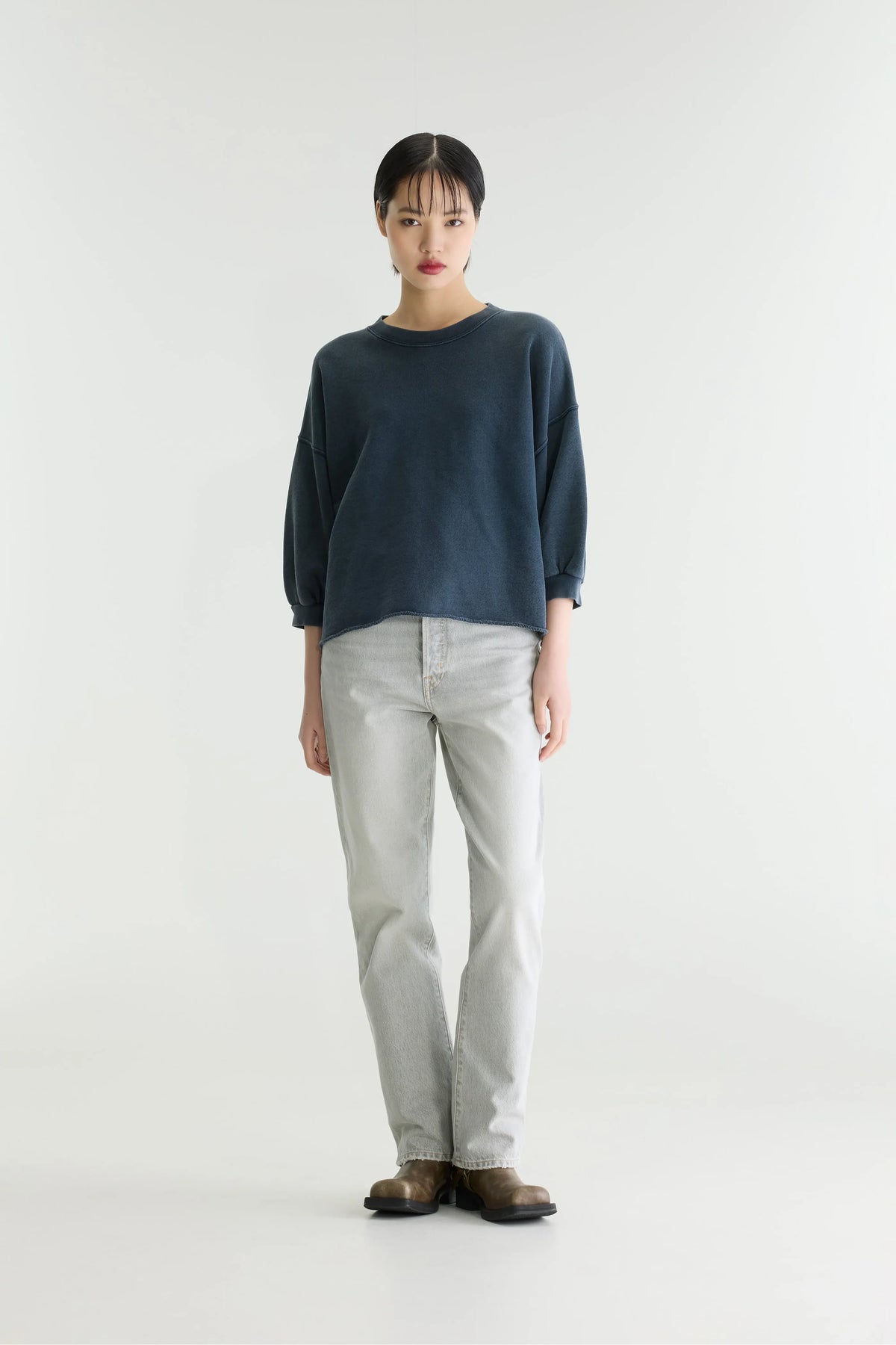 Vicske Sweatshirt Dark Navy