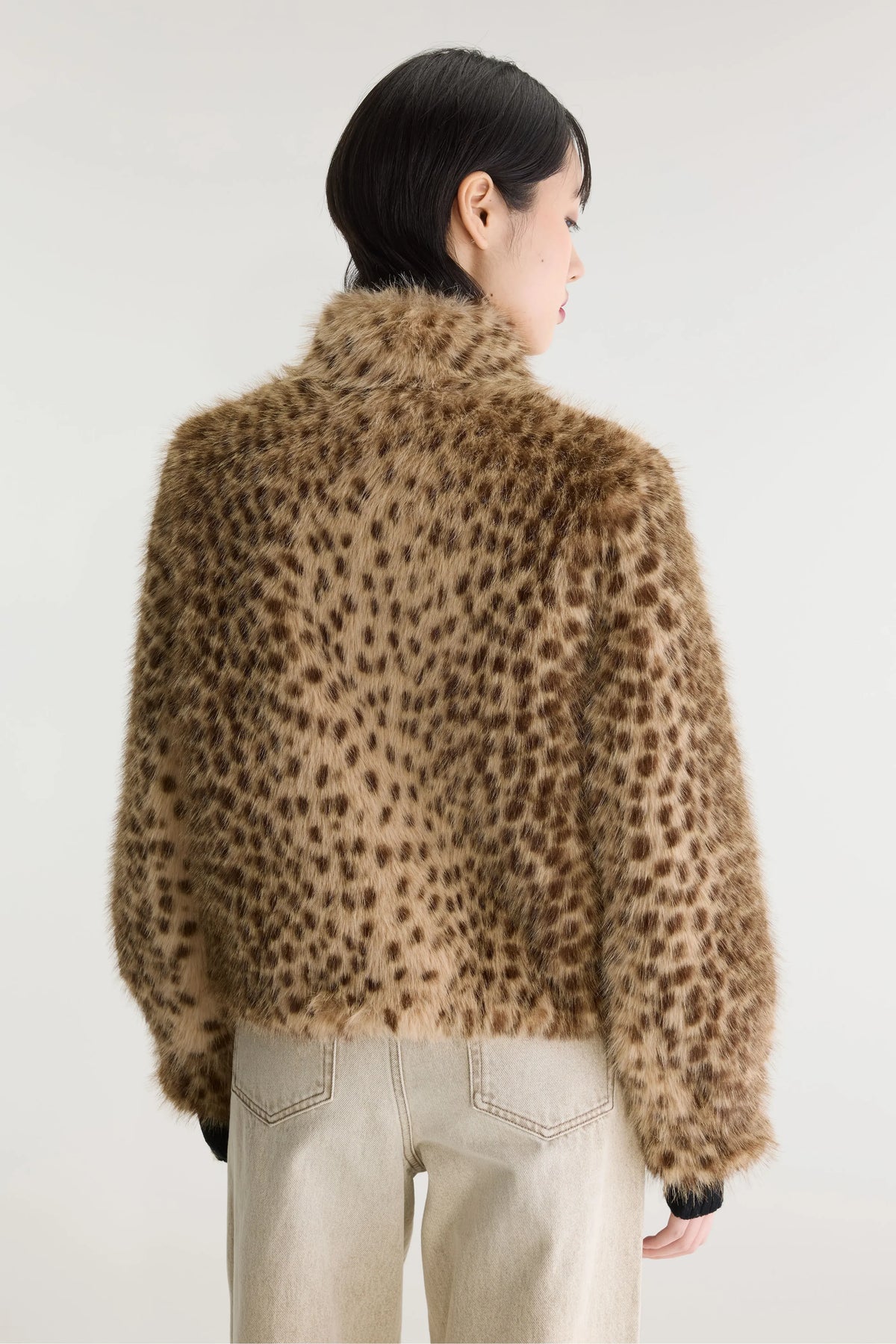 Enjoy Faux Fur Jacket