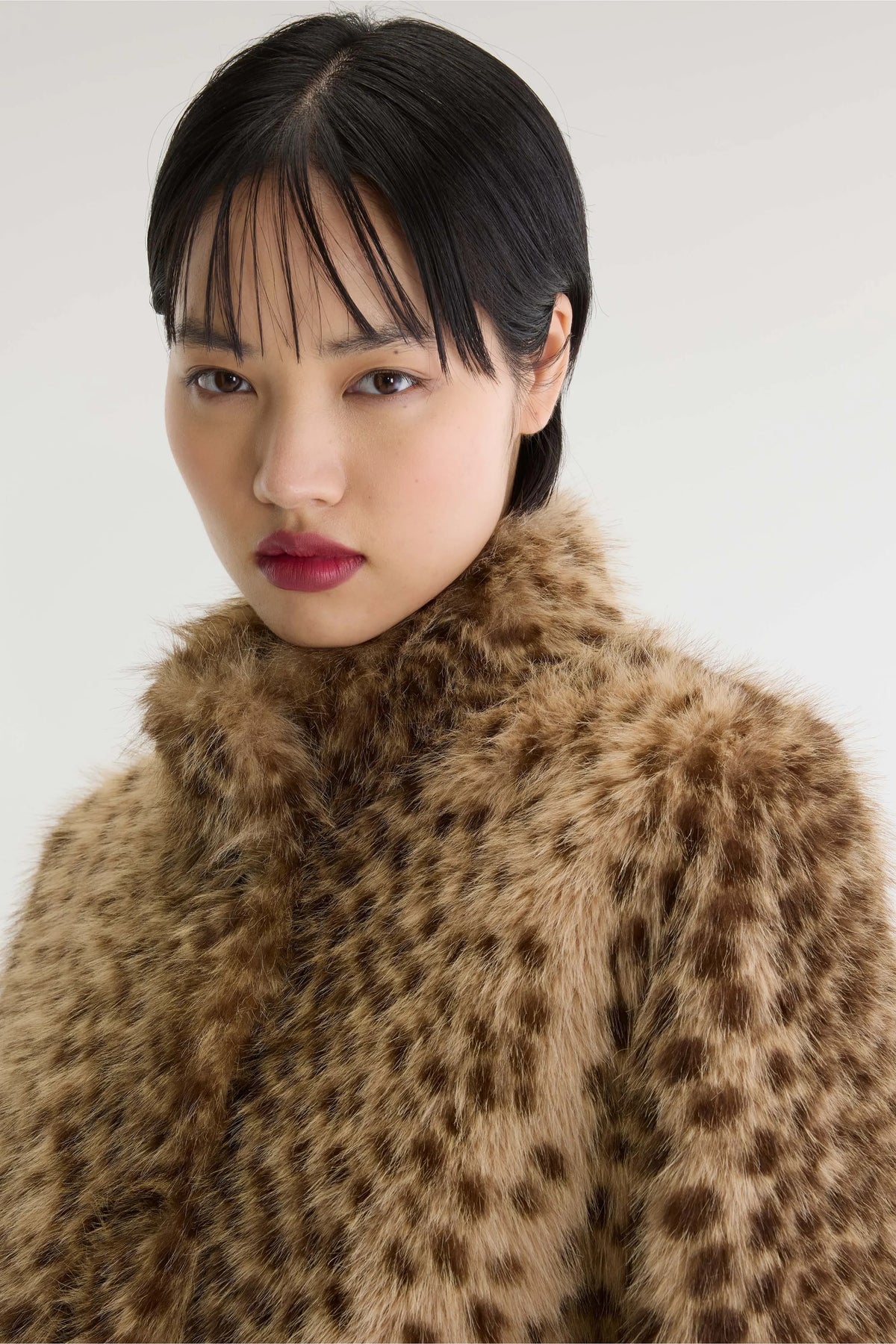 Enjoy Faux Fur Jacket