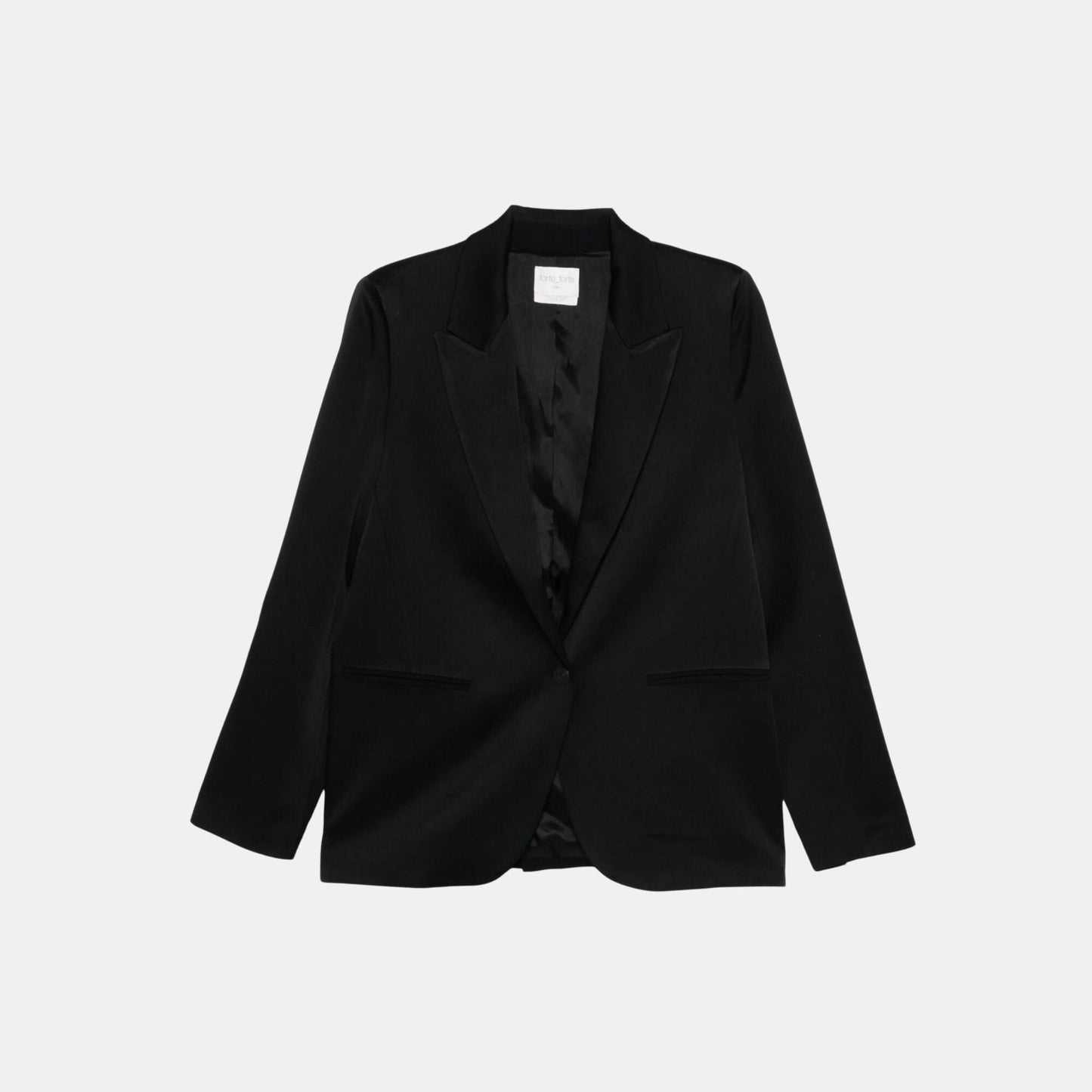 CREPE BLAZER 14059 BLACK