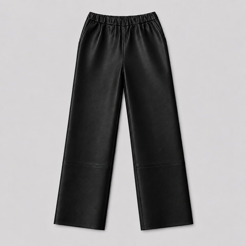 Sarah Leather Pants Black – Serge Pariente