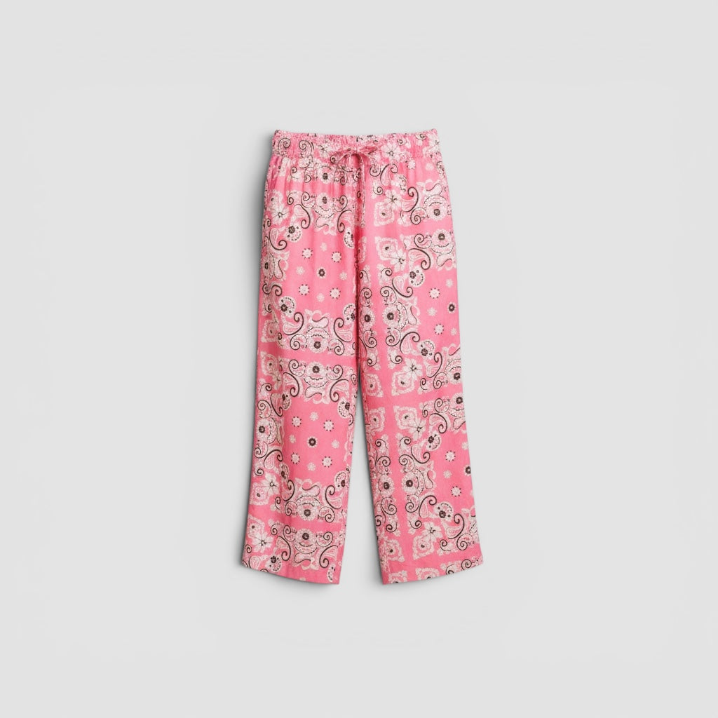Lima Pants Pink Bandana