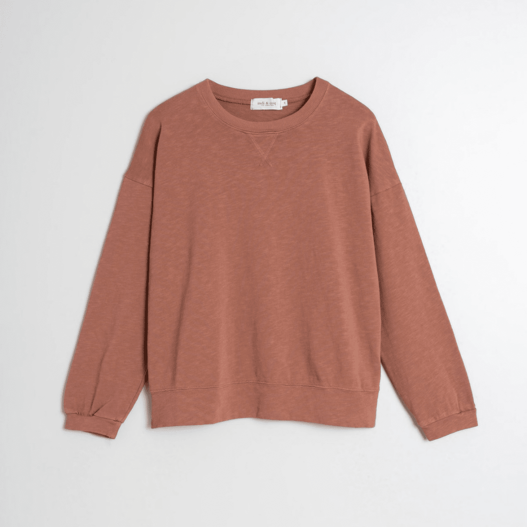 LARA SWEATSHIRT RUST