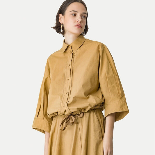 Poplin Shirt 14608 Ambra