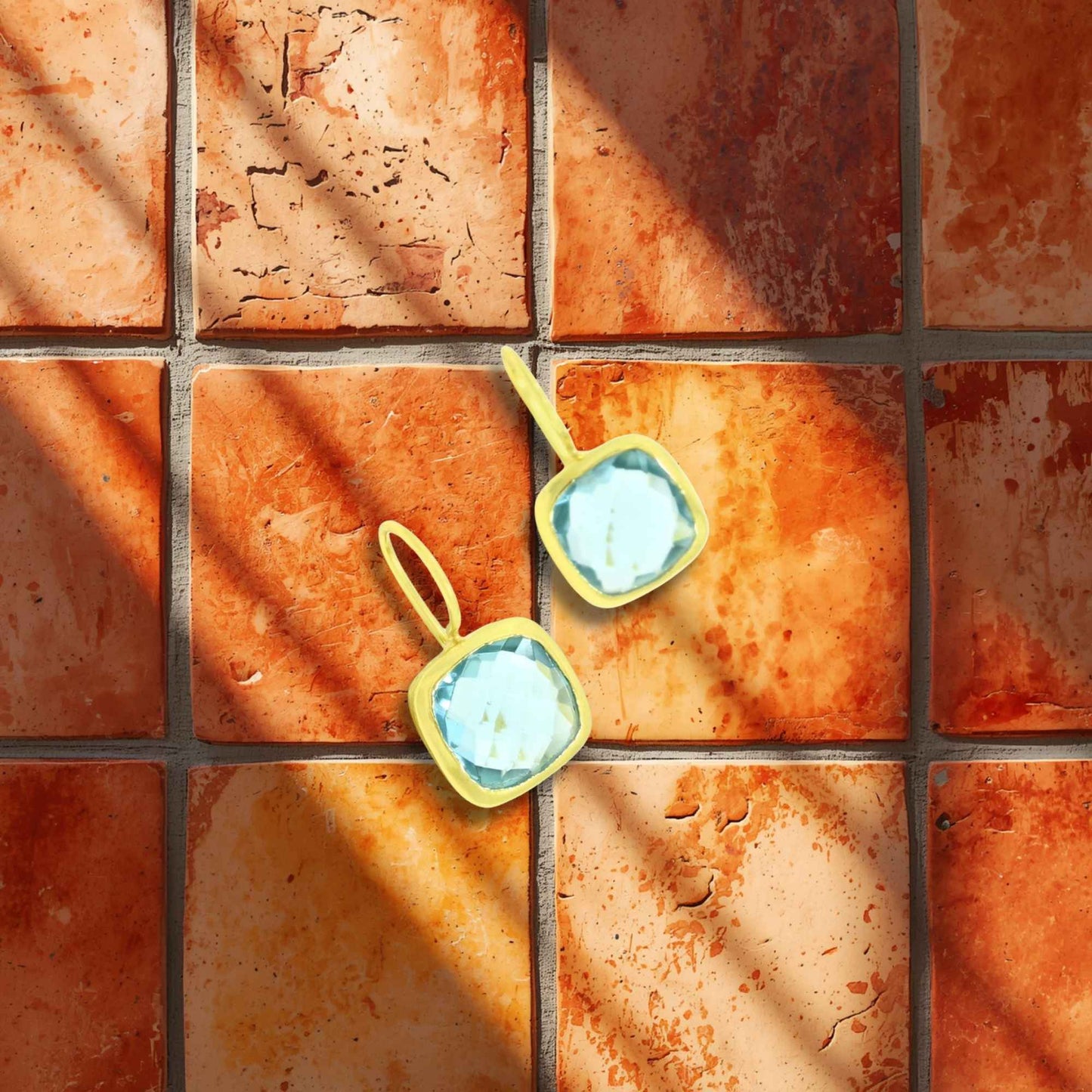 Dolce Earrings Aqua