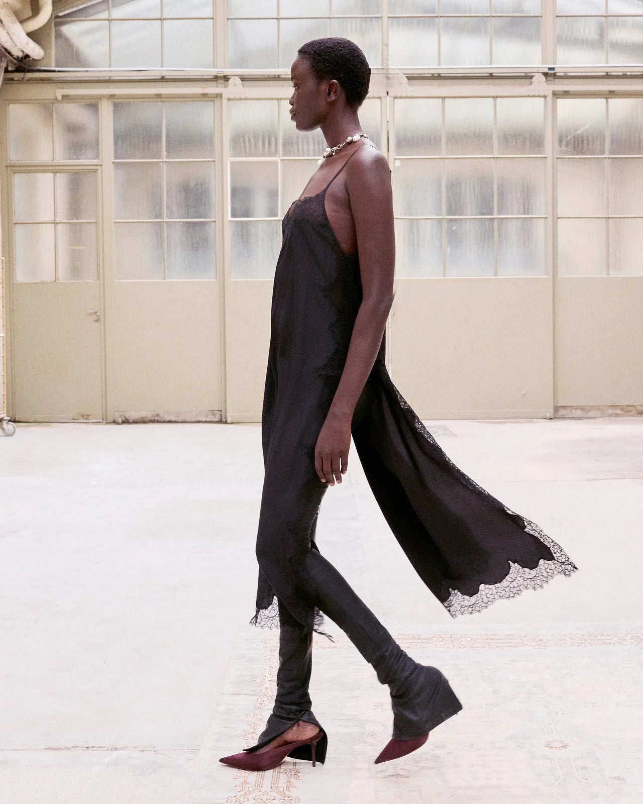 Balma Dress Charcoal