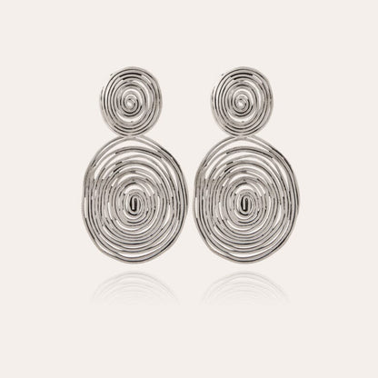 WAVE EARRINGS SILVER