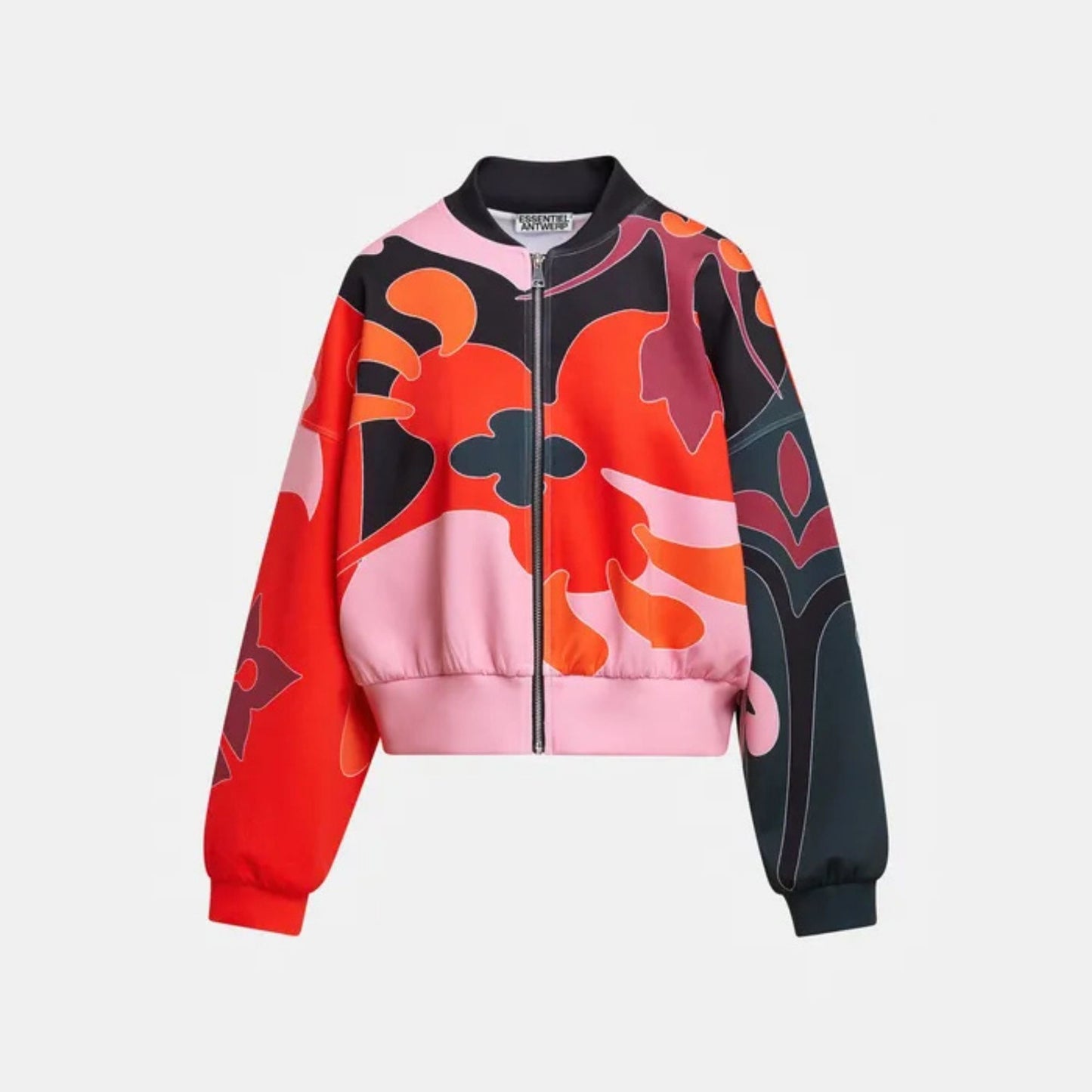 Kiva Print Bomber Jacket