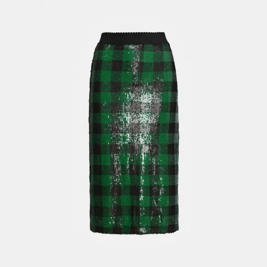 Knitwear Glitter Skirt