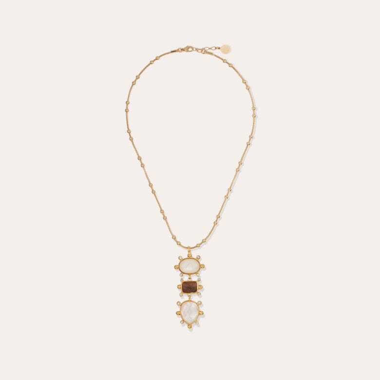 Tiki 3 Rows Necklace
