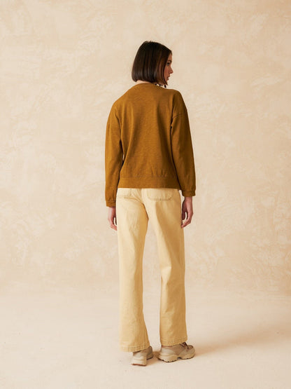 LARA SWEATSHIRT MUSTARD