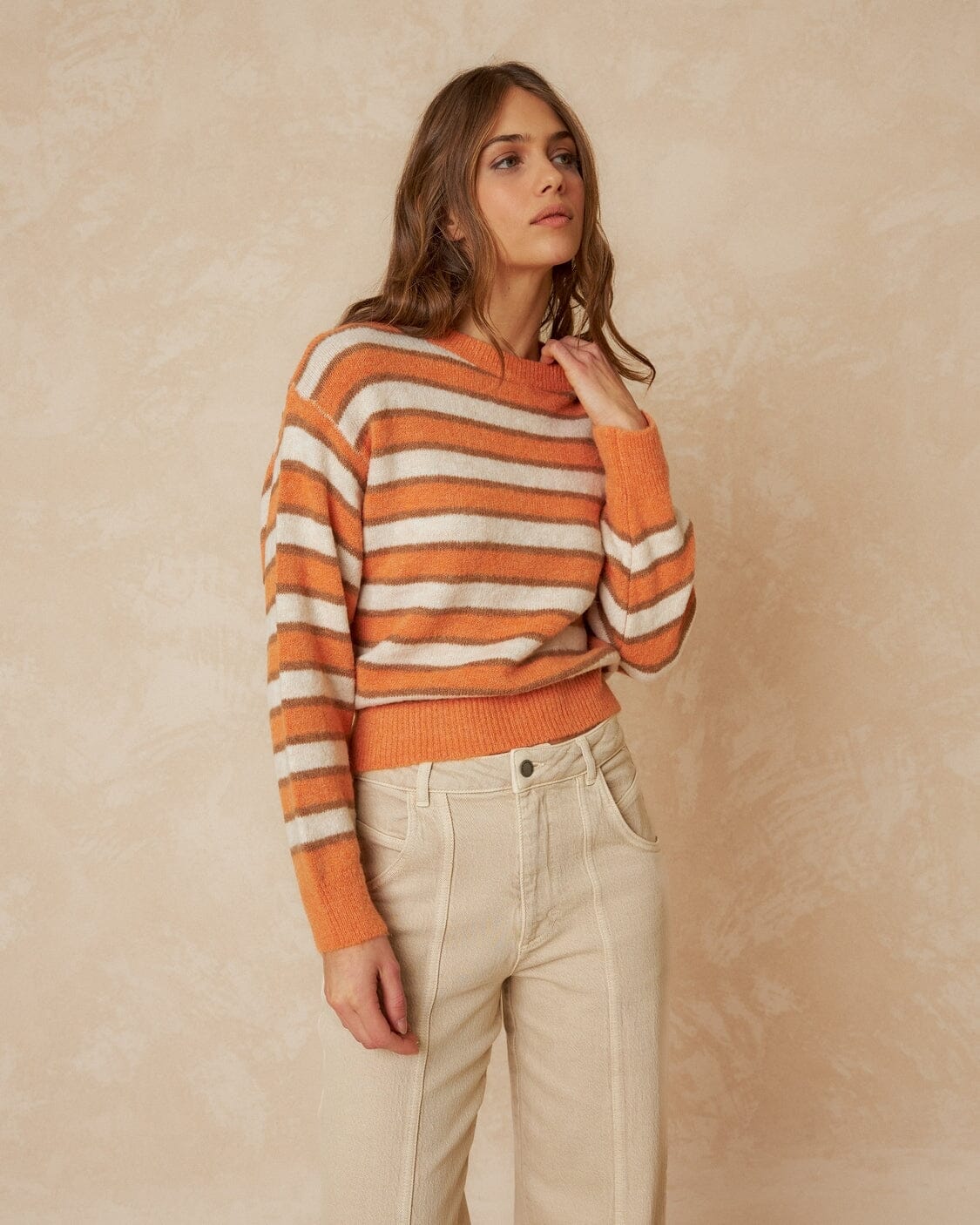 BOX SWEATER ORANGE