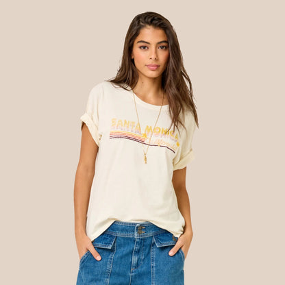 SANTA MONICA T-SHIRT OFFWHITE