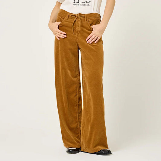 LENY WIDE PANTS PEANUT