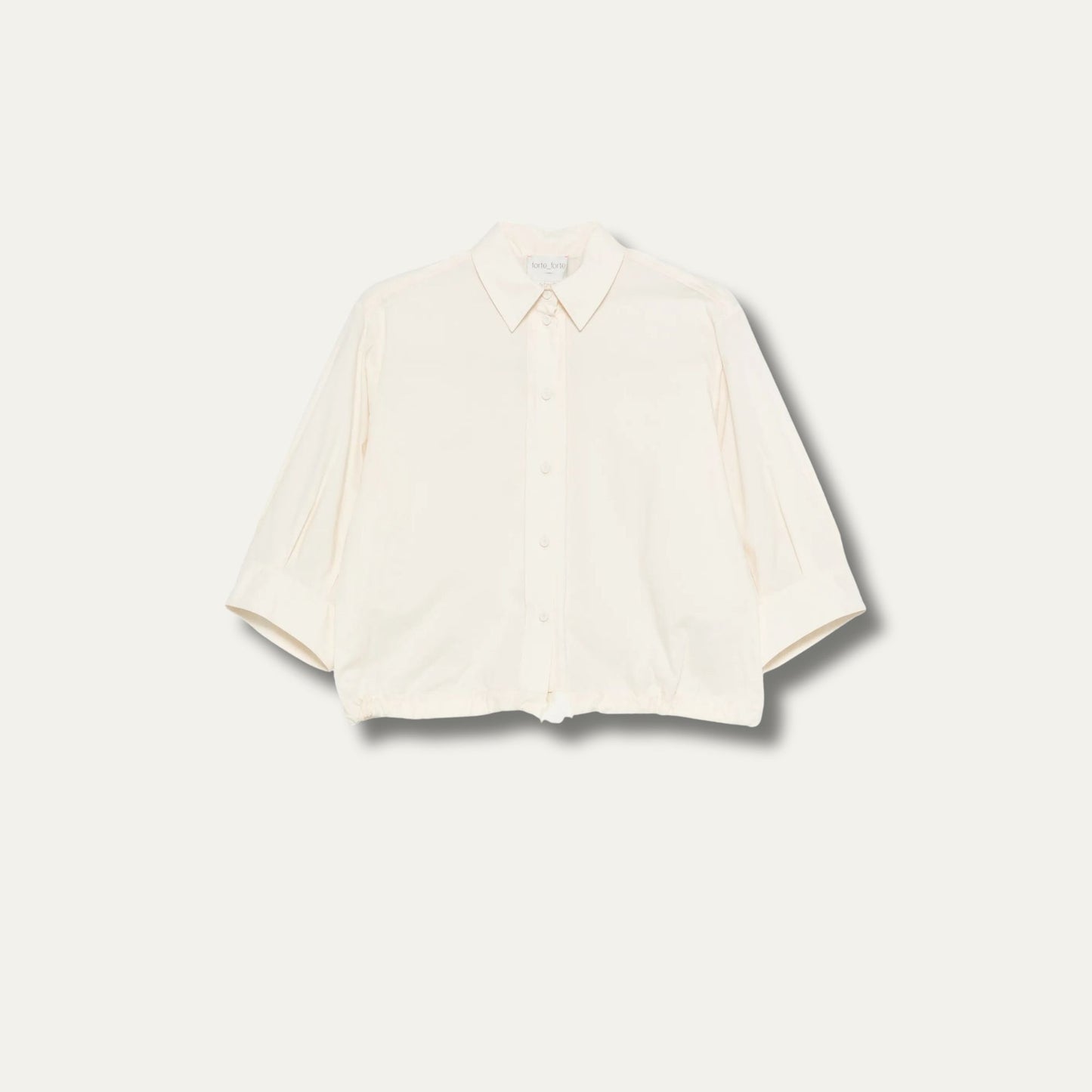 POPLIN SHIRT 14608 BUTTER