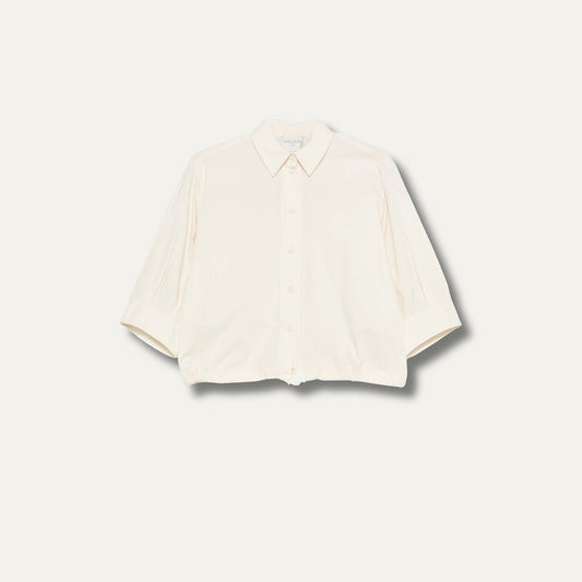 POPLIN SHIRT 14608 BUTTER