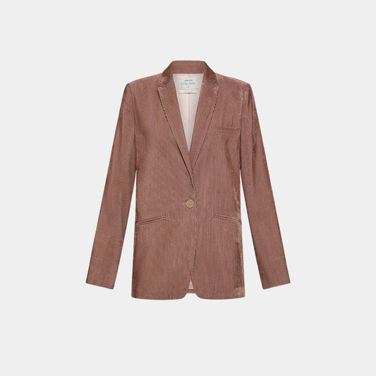 CORDUROY BLAZER 9932 DUSTY PINK
