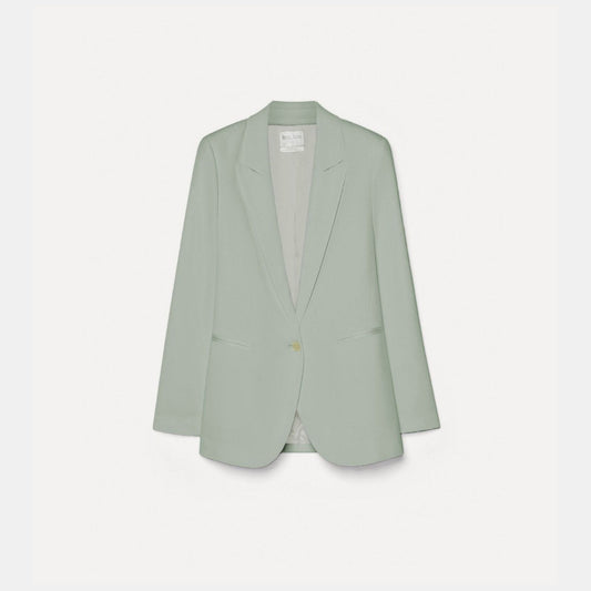 CREPE BLAZER 14059 LICHEN