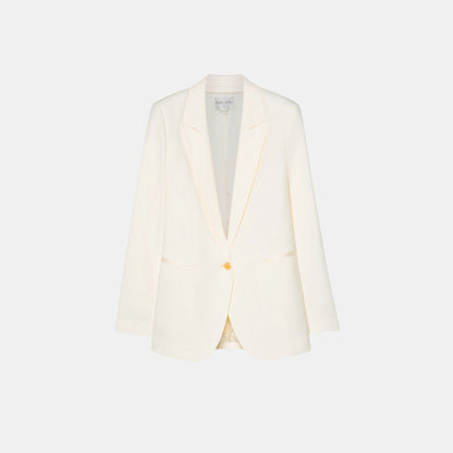 CREPE BLAZER 14059 OFFWHITE