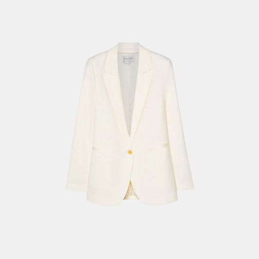 CREPE BLAZER 14059 OFFWHITE