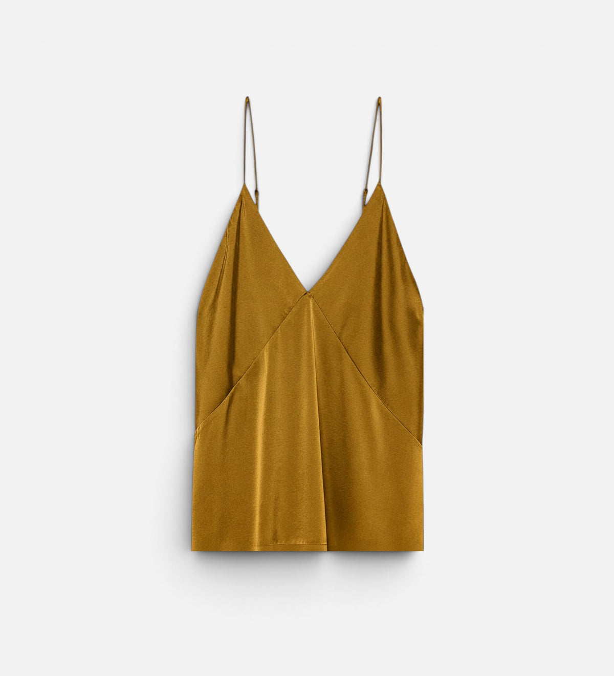 Silk Satin Top 15073 Saffron