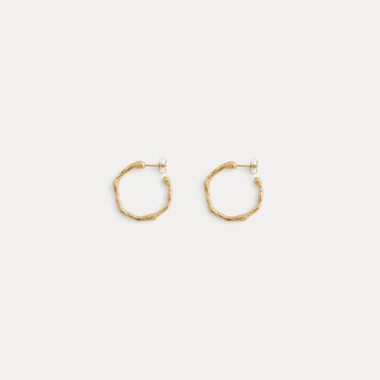 HOOPS SCULPTURE EARRINGS