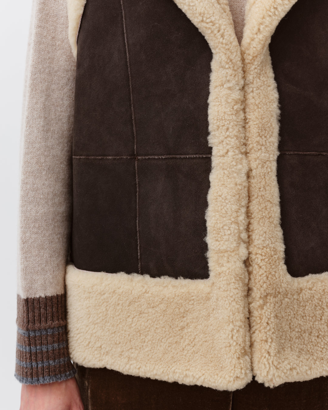 Geskao Shearling Vest – Diega