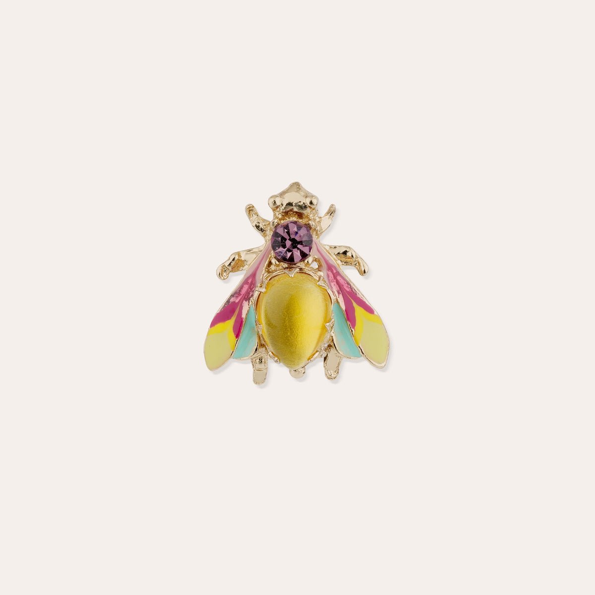 Fly Brooch Large Gold