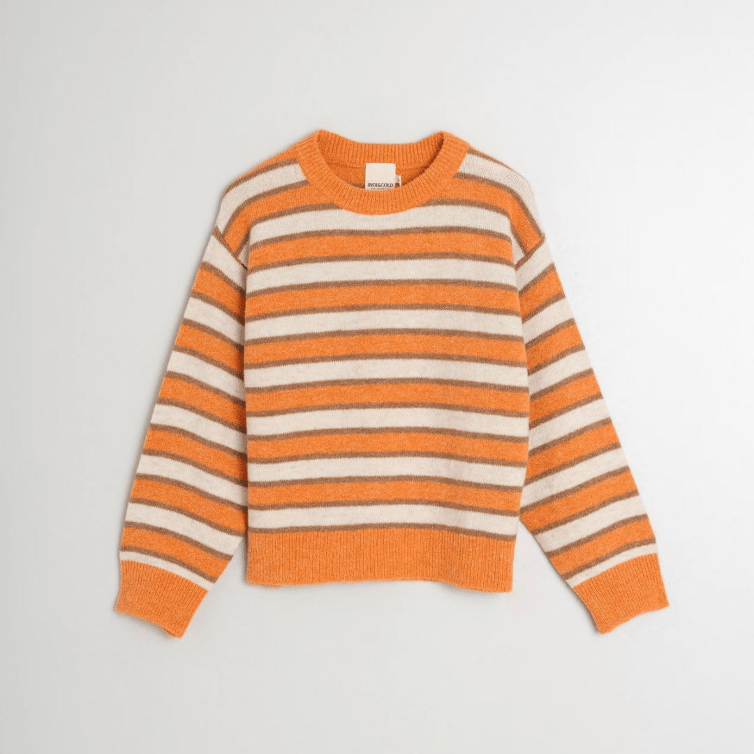 BOX SWEATER ORANGE