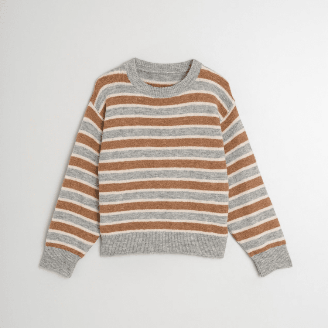 BOX SWEATER GREY