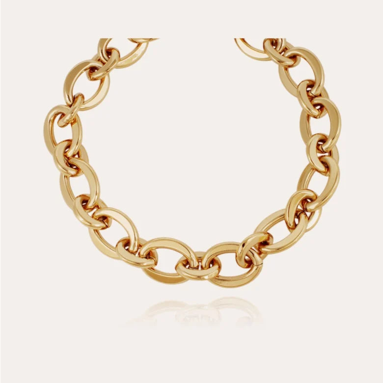 MAILLE OVALE NECKLACE GOLD